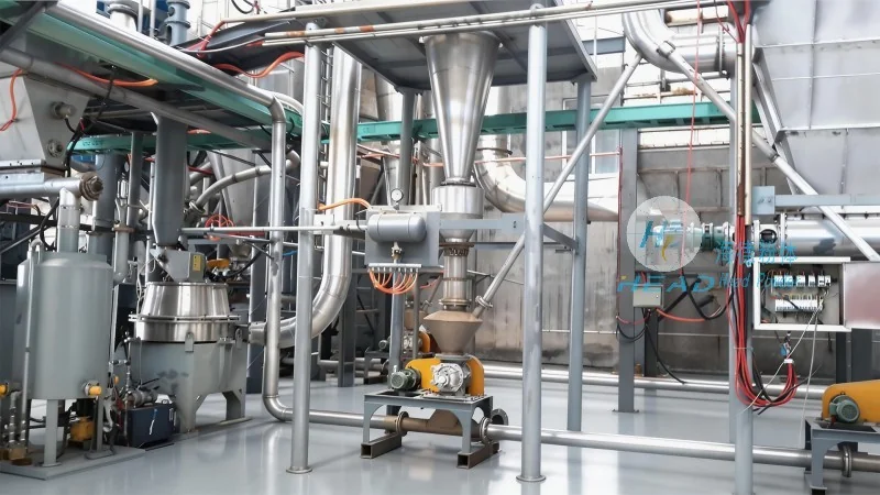 Cálculo del diseño y selección de equipos para el transporte neumático de polvo de mineral de titanio