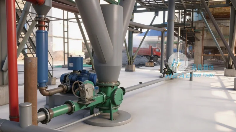 Explicación del Sistema de Transporte Gas-Neumático para Materiales de Cátodo Ternario