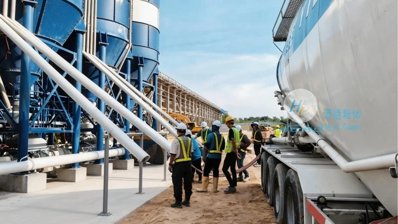 Principio del equipo de transporte neumático de fluorosilicato de sodio