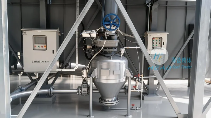 Sistema de Transporte Pneumático con Bicarbonato de Sodio
