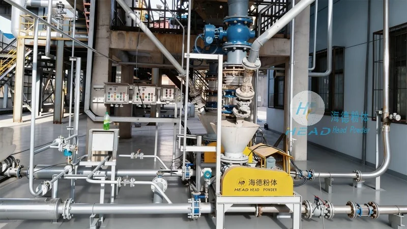 Sistema de Alimentación y Transporte Continuo de Polvo de Lime en Deira, UAE Sistema de Alimentación y Transporte Continuo de Polvo de Lime en Deira, UAE