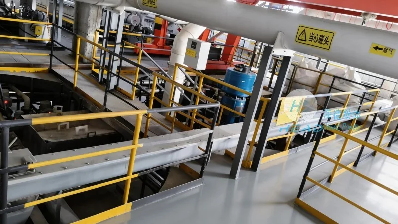Solución de transporte neumático para partículas de resina