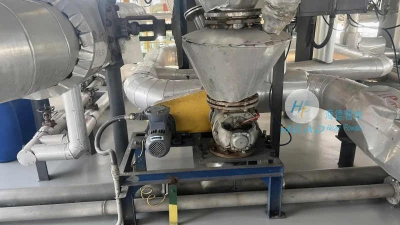Proyecto de transporte automático de materiales en polvo de caucho y plástico multifuncional en Davao, Filipinas
