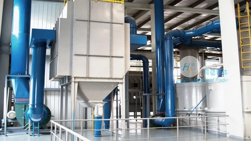 Solución de transporte neumático con polvo de xilitol