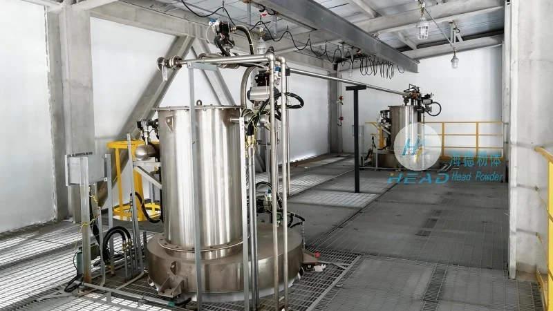 Solución de transporte neumático para polvo de compuesto madera-plástico