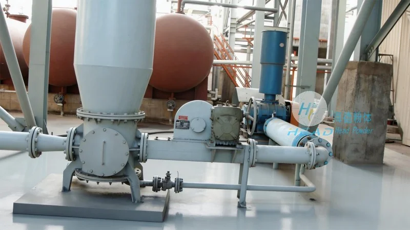 Solución de transporte neumático para los ingredientes farmacéuticos de sílice