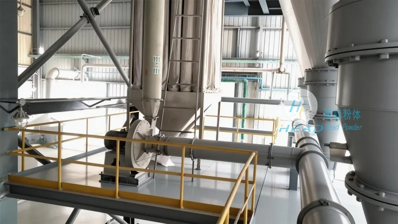 Indonesia Makassar: Tubería de litio-fosfato de hierro cerrada, transporte neumático, conjunto completo de ingeniería
