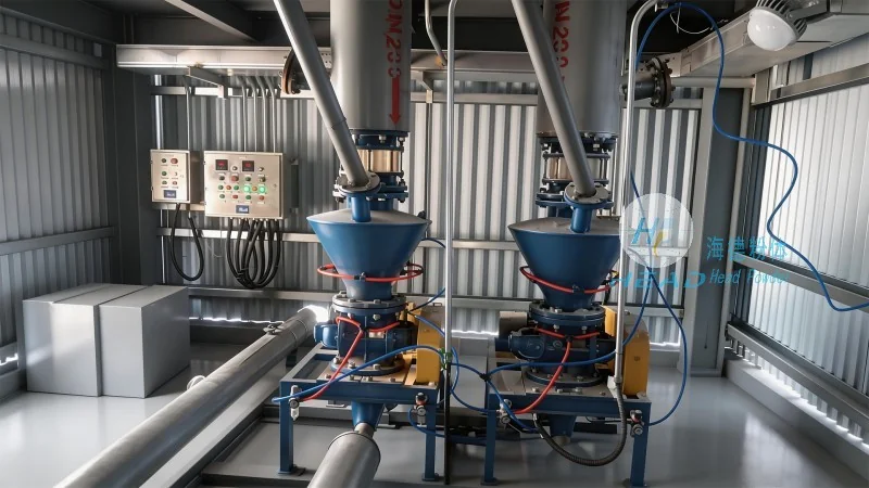 Sistema de transporte neumático para carbono negro en canales