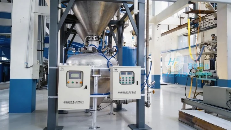 Filipinas Nueva Ecija Proyecto de ingeniería para cerrar la bomba del contenedor de ceniza voladora