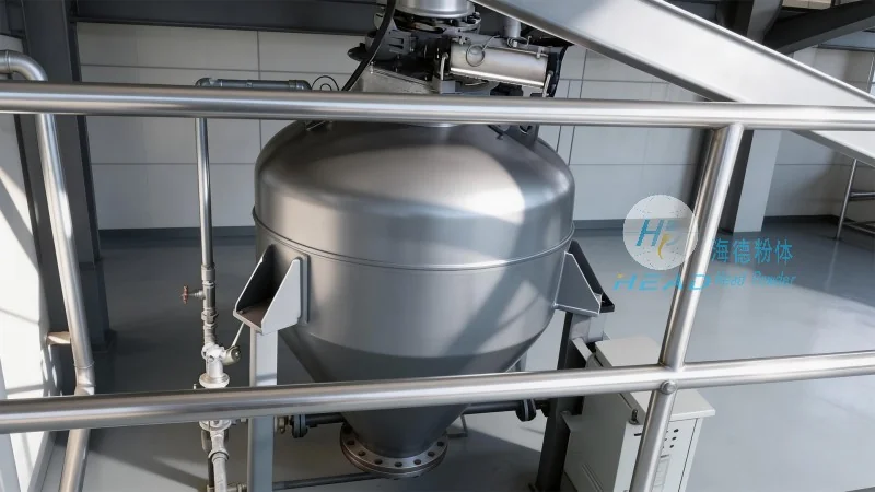 Solución de transporte neumático de polvo de leche