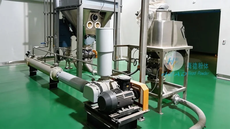 Ejemplo de transporte limpio de almidón farmacéutico en Kaliningrado, Rusia