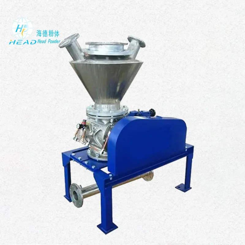 Alimentador rotativo de acero inoxidable